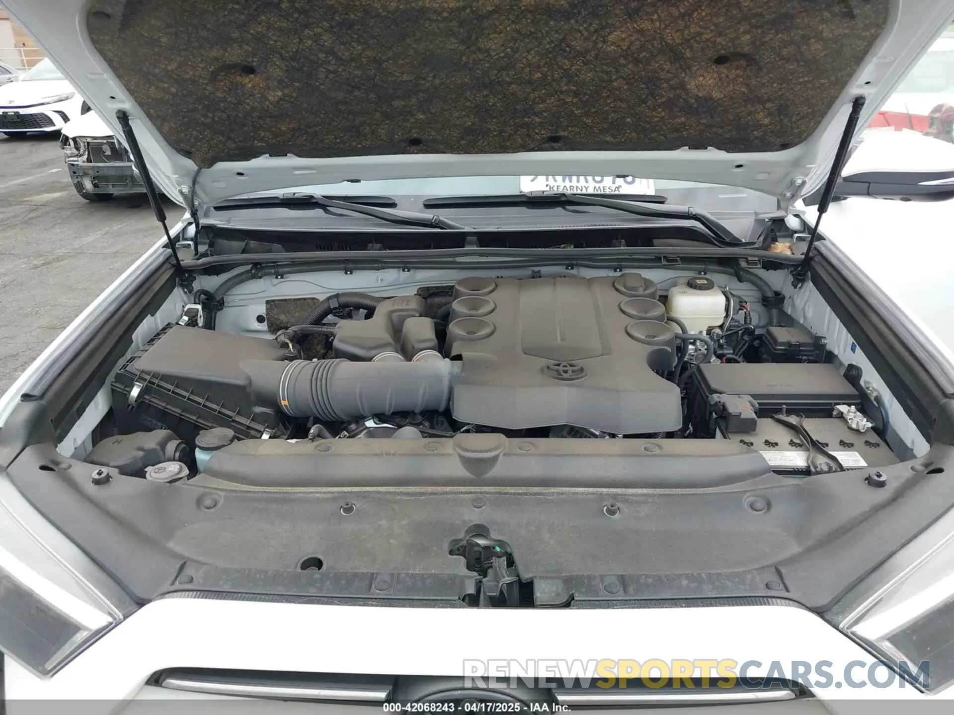 10 Фотография поврежденного автомобиля JTENU5JR4R6243479 TOYOTA 4RUNNER 2024