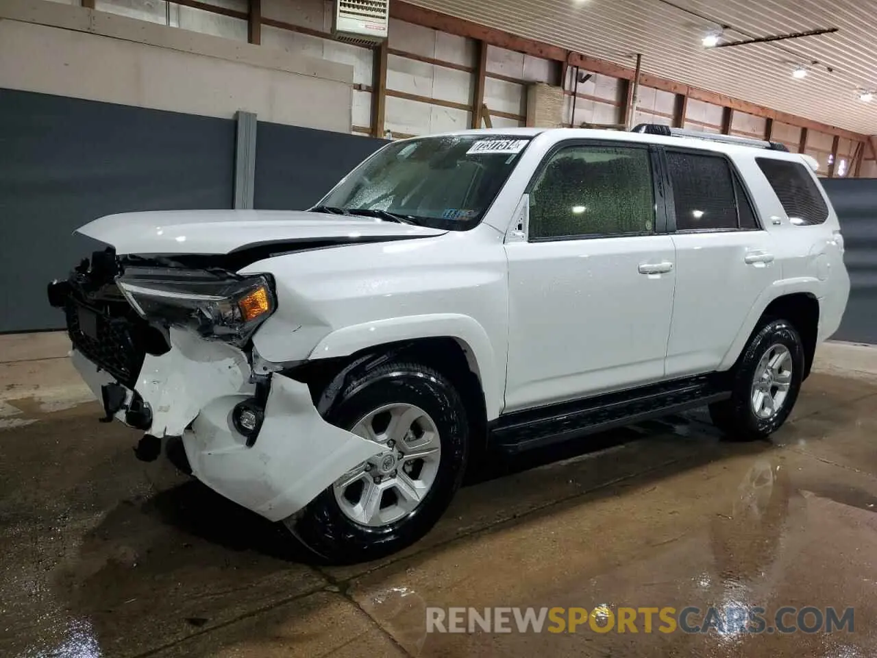 1 Photograph of a damaged car JTENU5JR6R6268772 TOYOTA 4RUNNER 2024