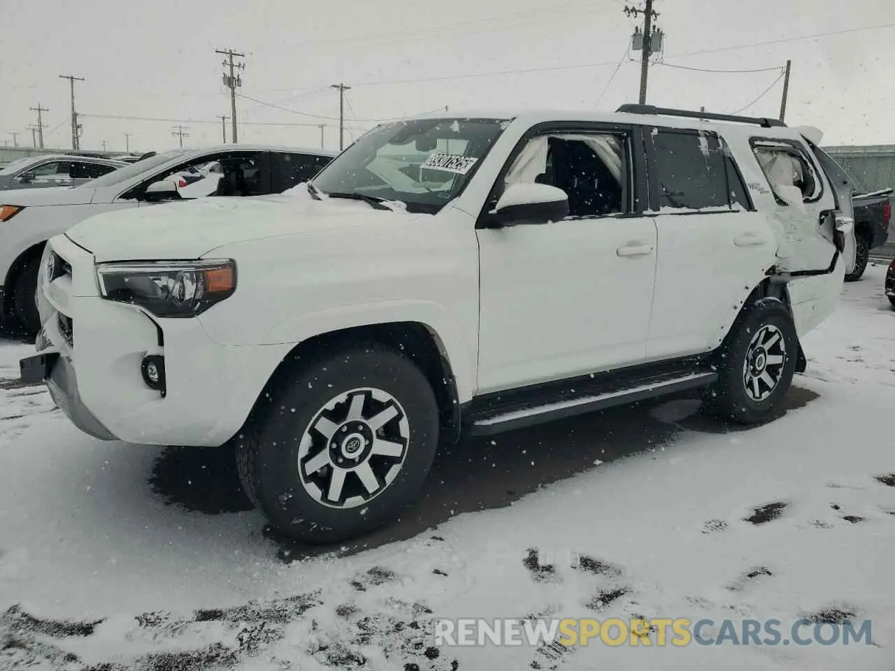 1 Фотография поврежденного автомобиля JTEPU5JR5R6276743 TOYOTA 4RUNNER 2024