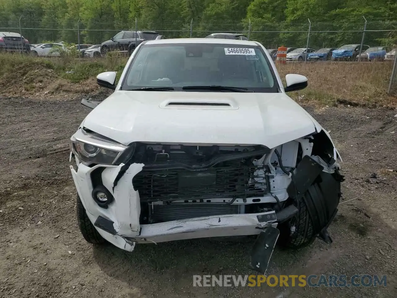 5 Фотография поврежденного автомобиля JTEPU5JR7R6273245 TOYOTA 4RUNNER 2024