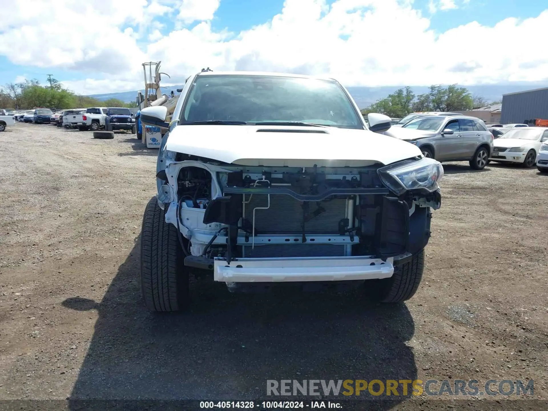 6 Фотография поврежденного автомобиля JTEPU5JR9R6219672 TOYOTA 4RUNNER 2024