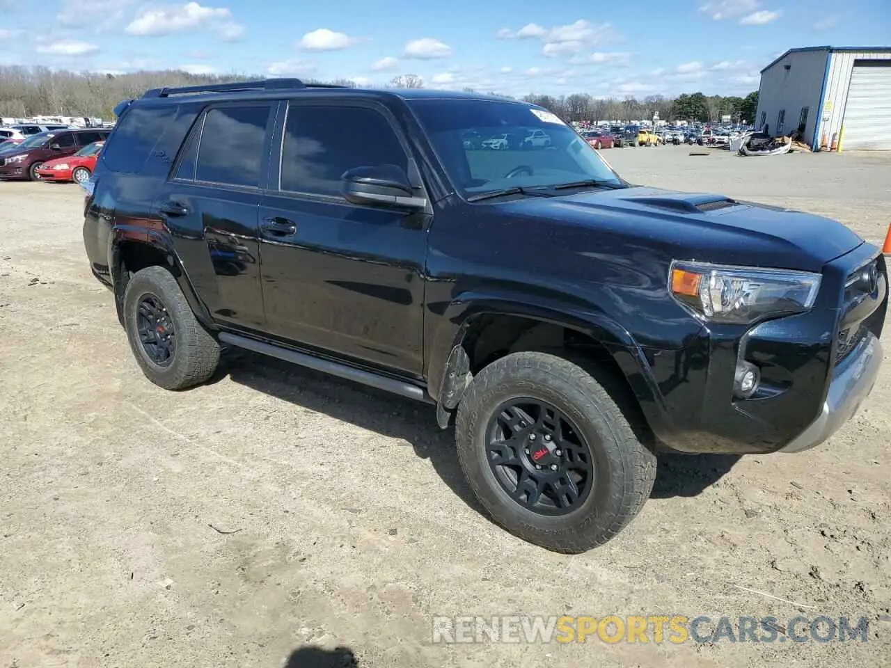 4 Фотография поврежденного автомобиля JTEPU5JRXR6264393 TOYOTA 4RUNNER 2024