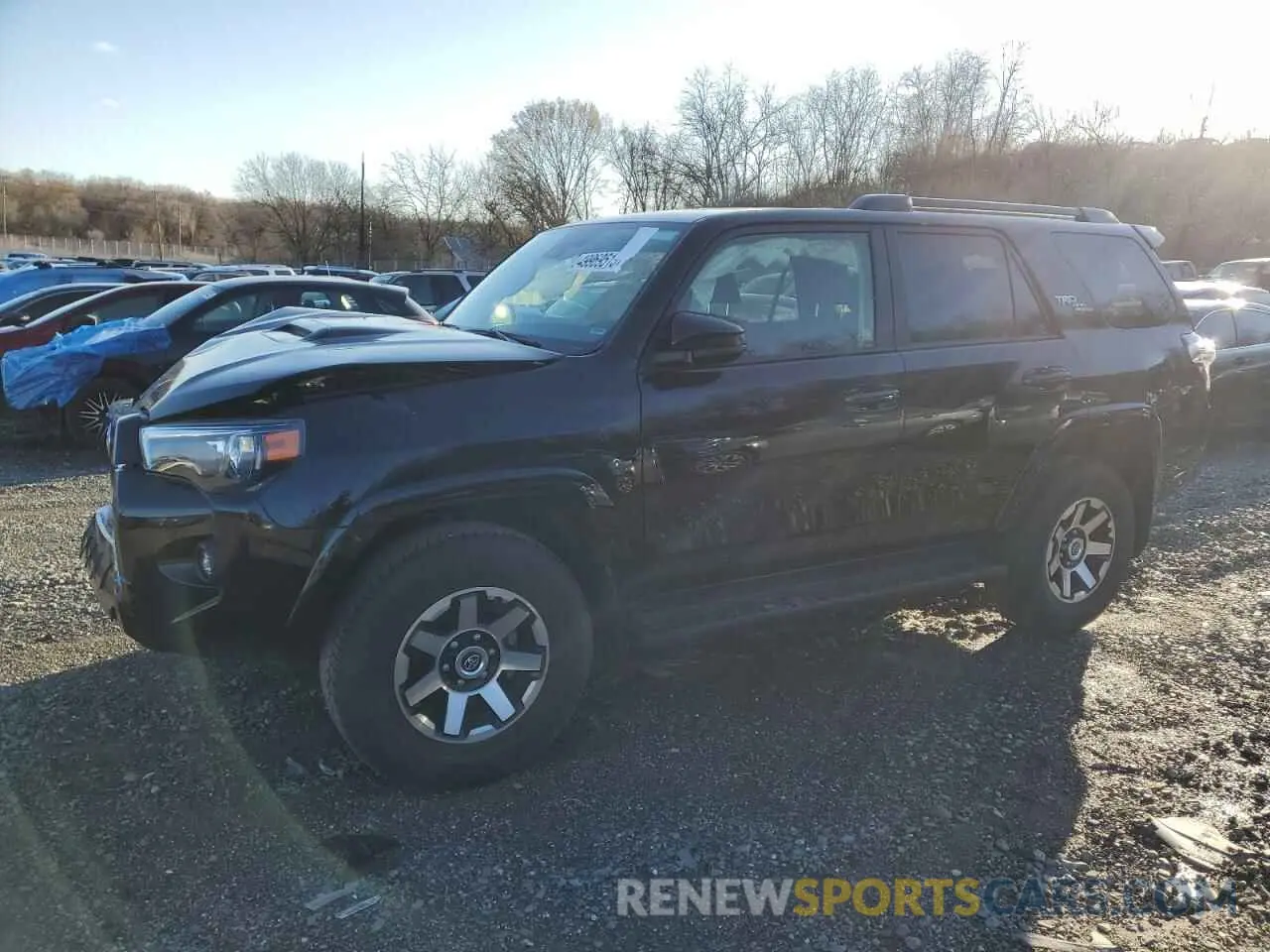 1 Photograph of a damaged car JTEPU5JRXR6271523 TOYOTA 4RUNNER 2024