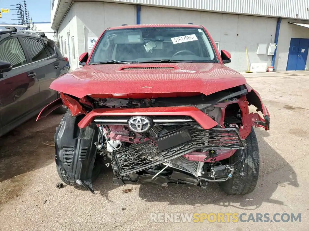 5 Фотография поврежденного автомобиля JTERU5JR0R6282992 TOYOTA 4RUNNER 2024