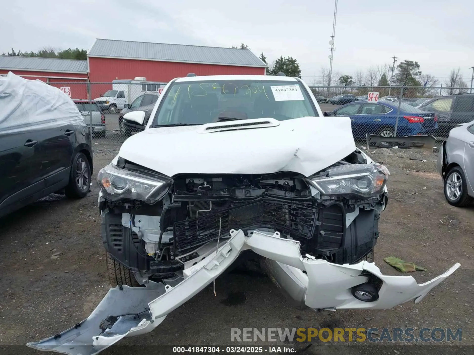 12 Photograph of a damaged car JTERU5JR0R6293202 TOYOTA 4RUNNER 2024