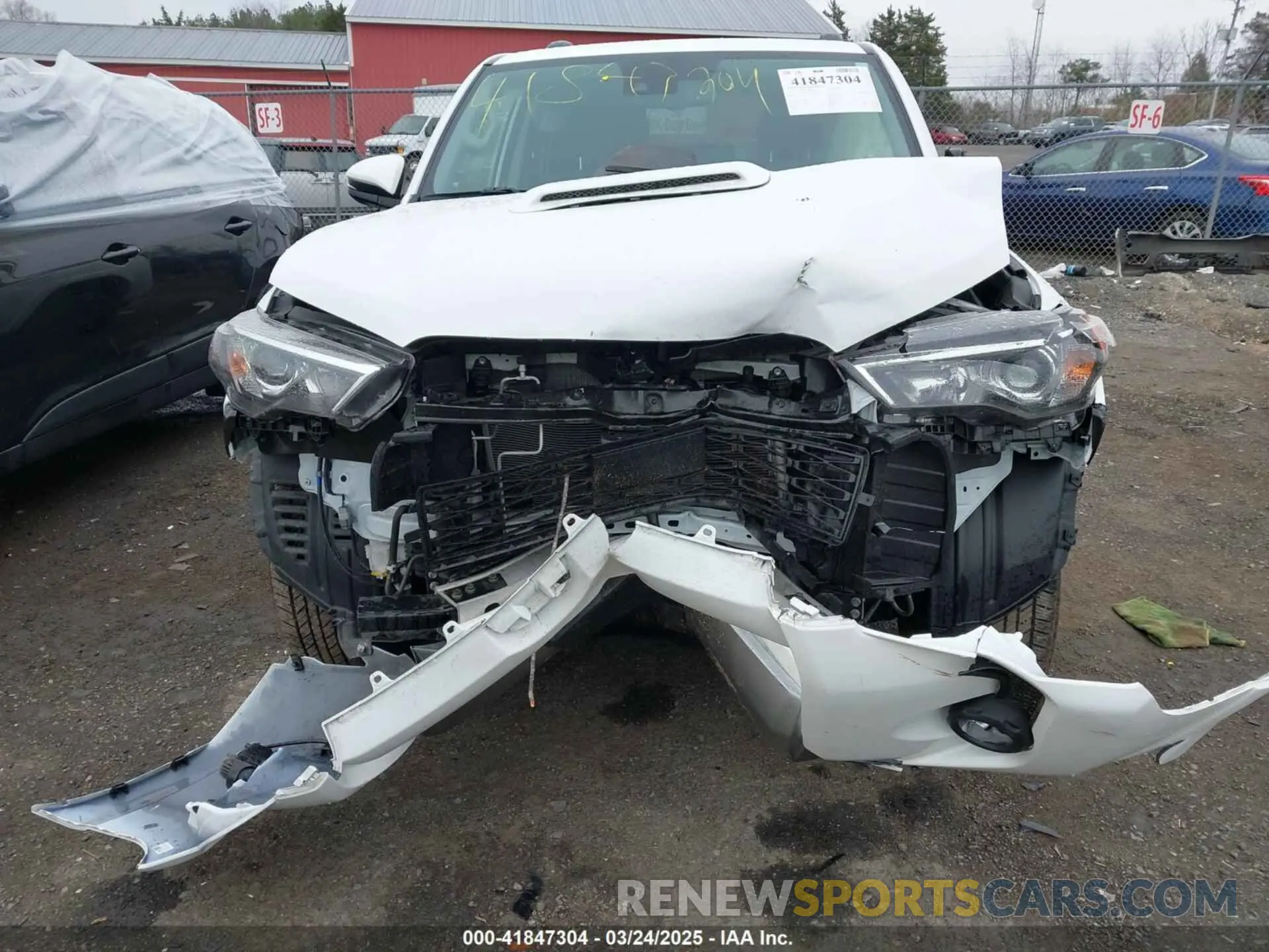 6 Photograph of a damaged car JTERU5JR0R6293202 TOYOTA 4RUNNER 2024