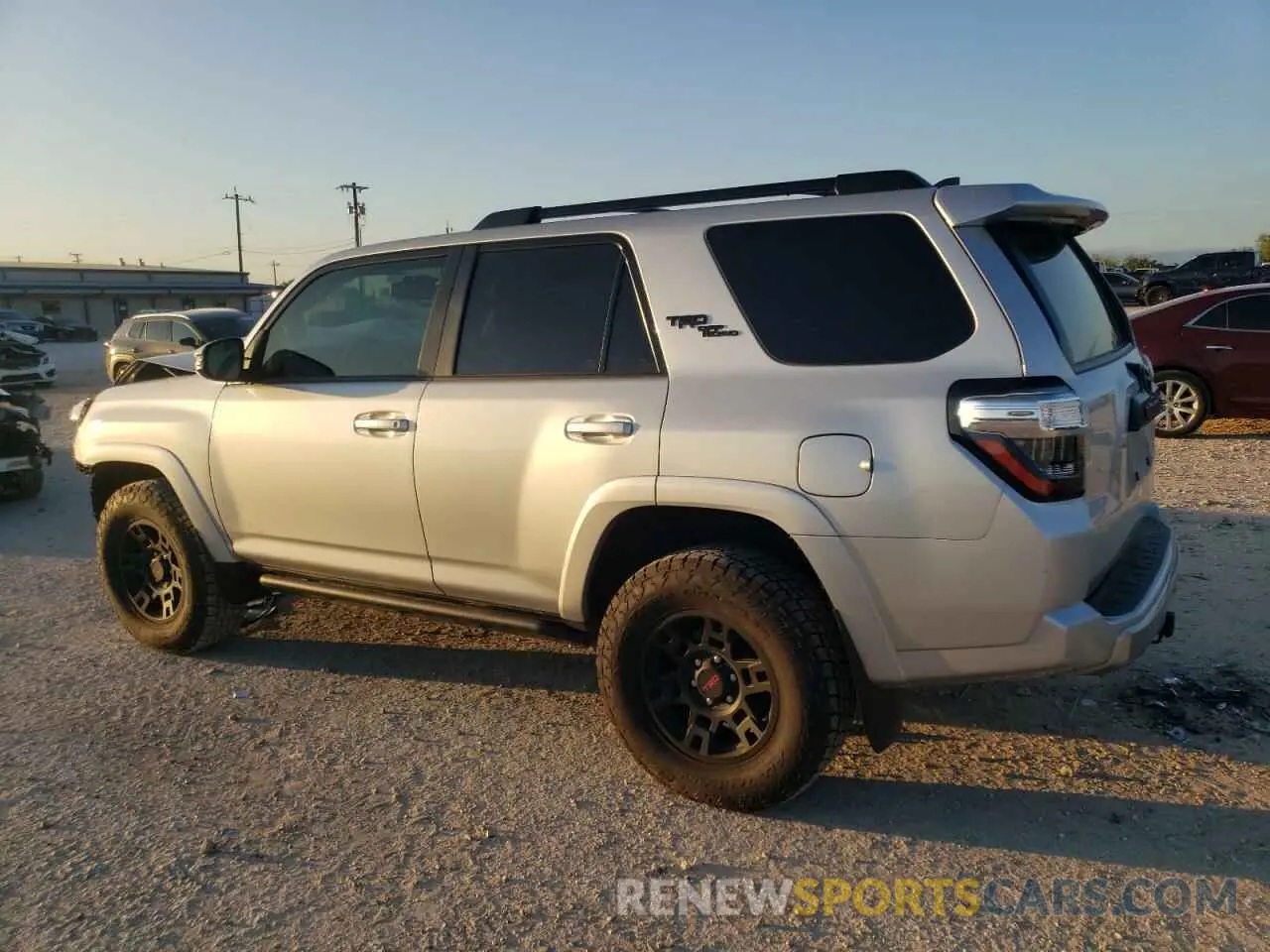 2 Photograph of a damaged car JTERU5JR2R6255454 TOYOTA 4RUNNER 2024