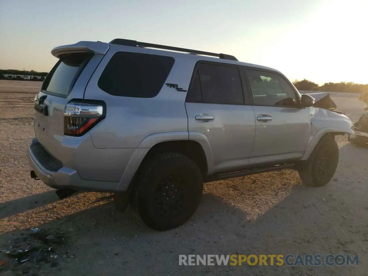 3 Photograph of a damaged car JTERU5JR2R6255454 TOYOTA 4RUNNER 2024