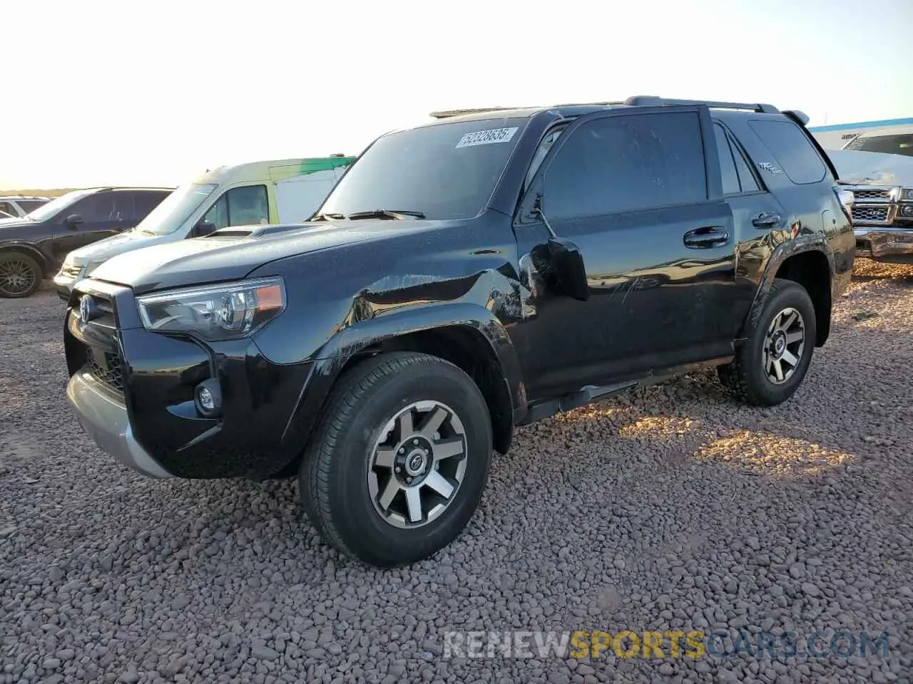 1 Photograph of a damaged car JTERU5JR3R6288012 TOYOTA 4RUNNER 2024
