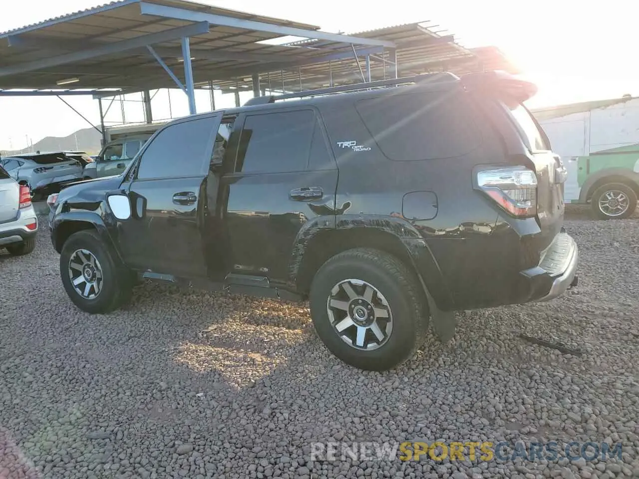 2 Photograph of a damaged car JTERU5JR3R6288012 TOYOTA 4RUNNER 2024