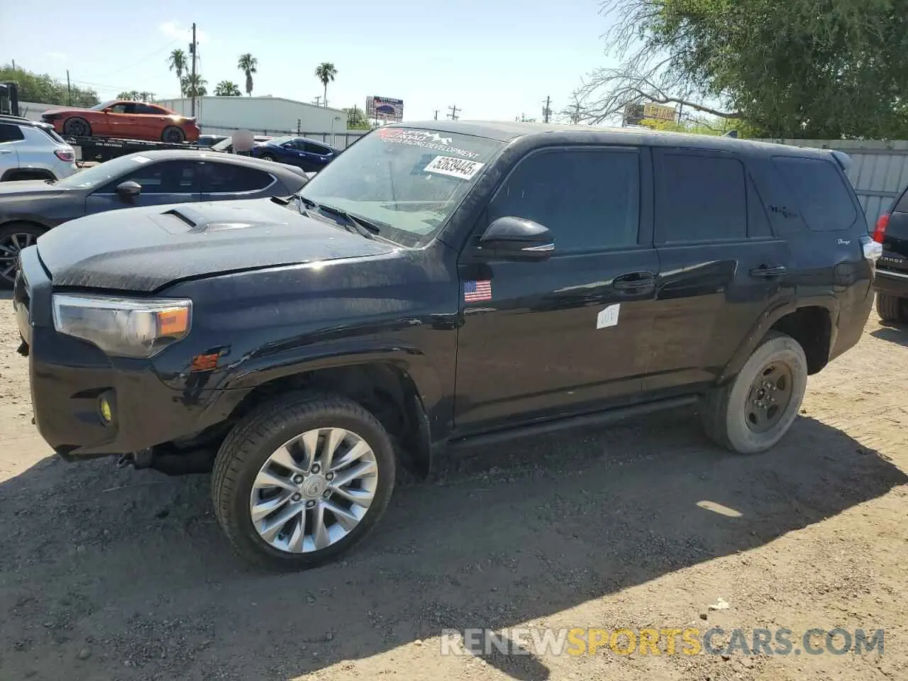 1 Photograph of a damaged car JTERU5JR6R6276601 TOYOTA 4RUNNER 2024