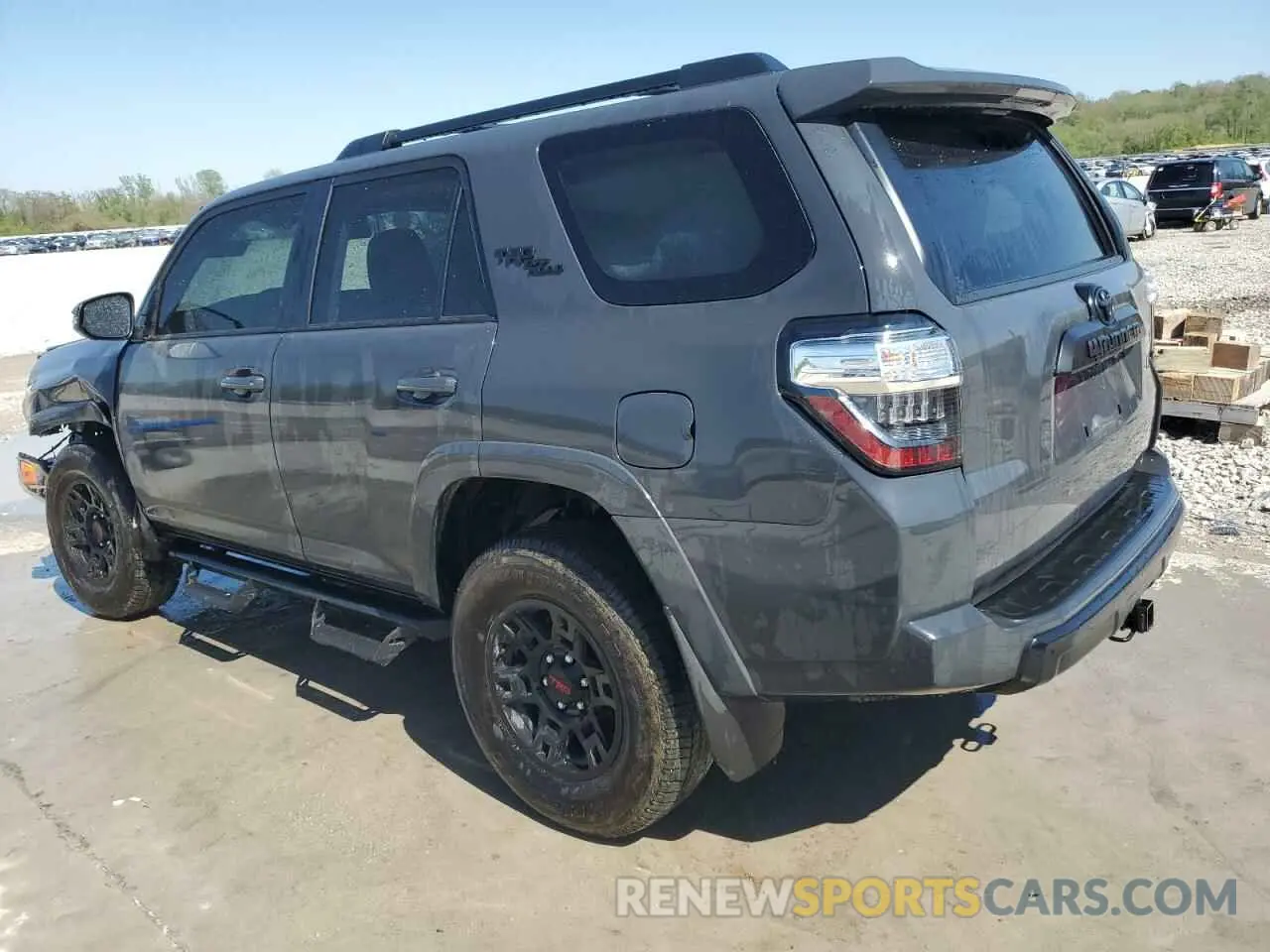 2 Photograph of a damaged car JTERU5JR7R6251139 TOYOTA 4RUNNER 2024