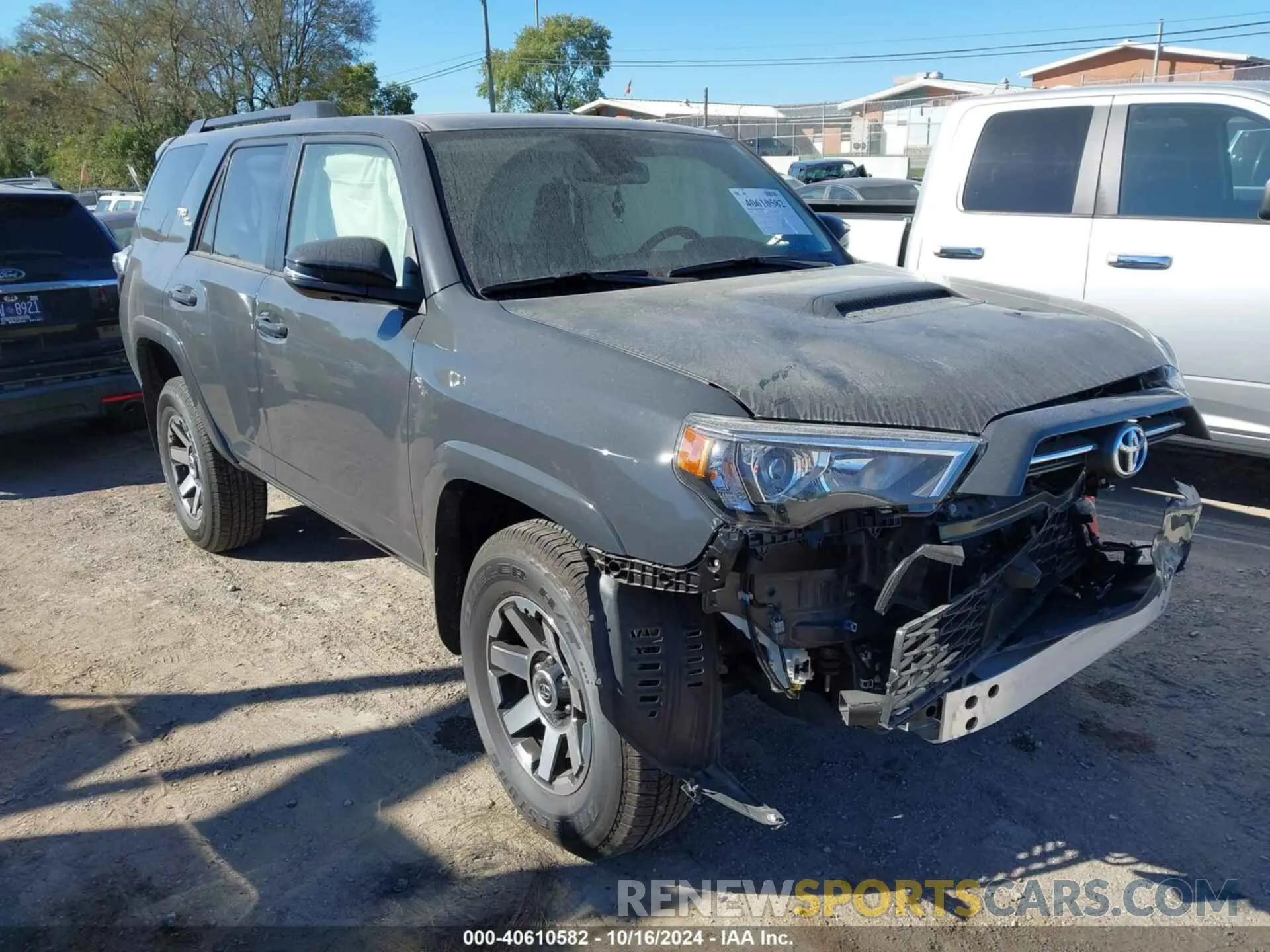 1 Photograph of a damaged car JTERU5JR8R6213886 TOYOTA 4RUNNER 2024