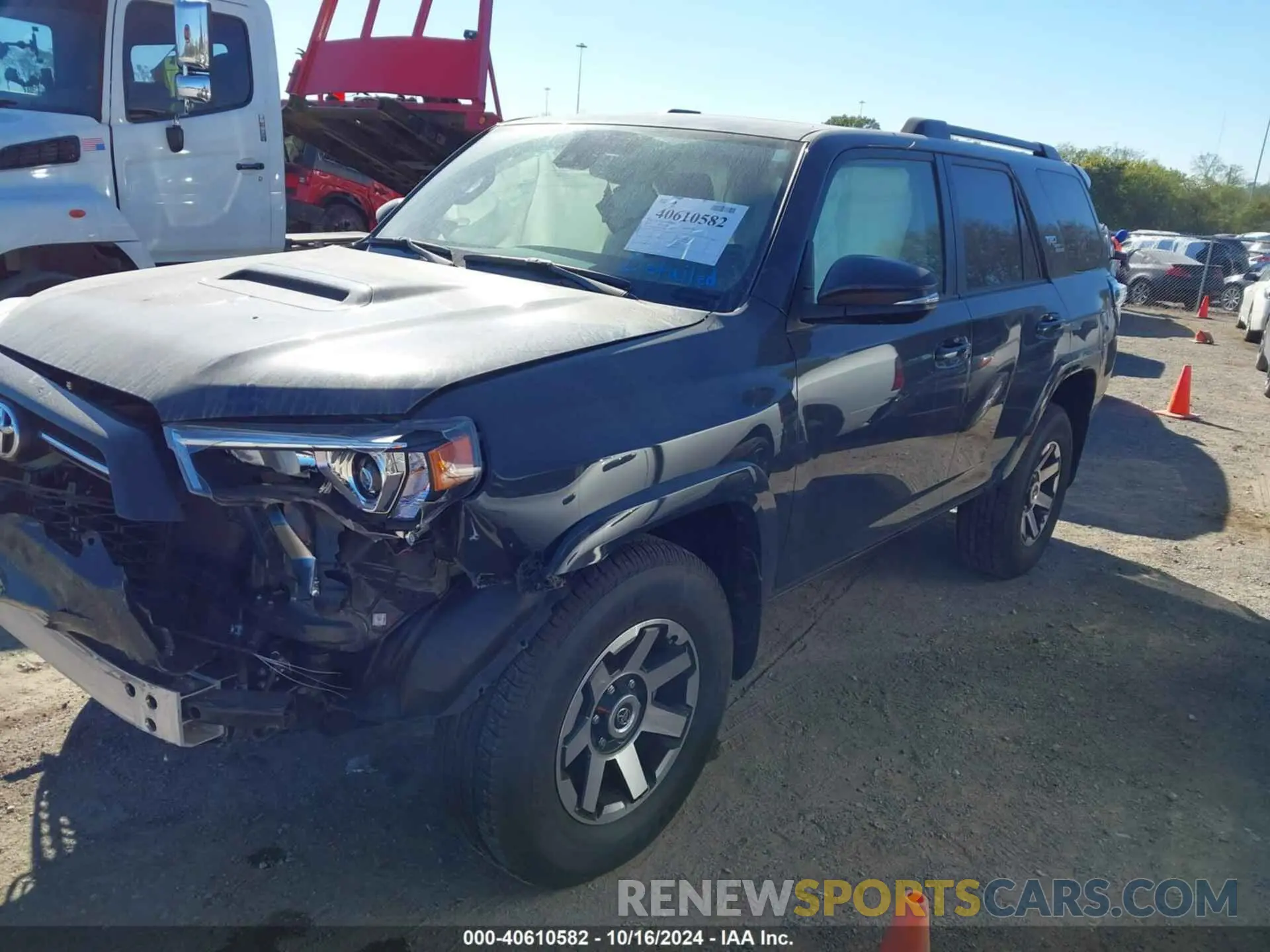 2 Photograph of a damaged car JTERU5JR8R6213886 TOYOTA 4RUNNER 2024