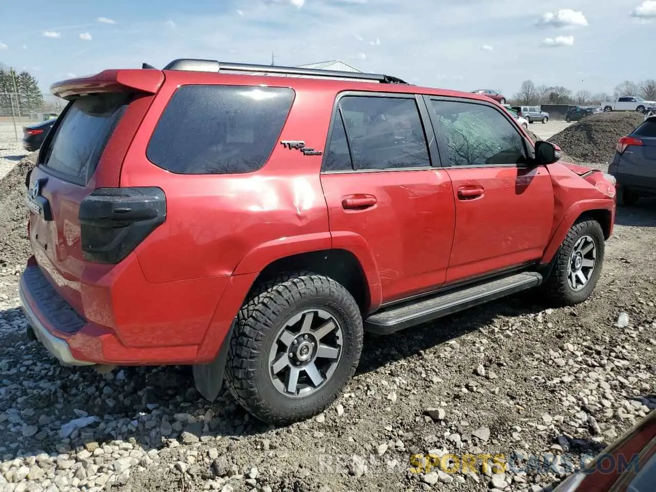 3 Photograph of a damaged car JTERU5JR9R6222306 TOYOTA 4RUNNER 2024