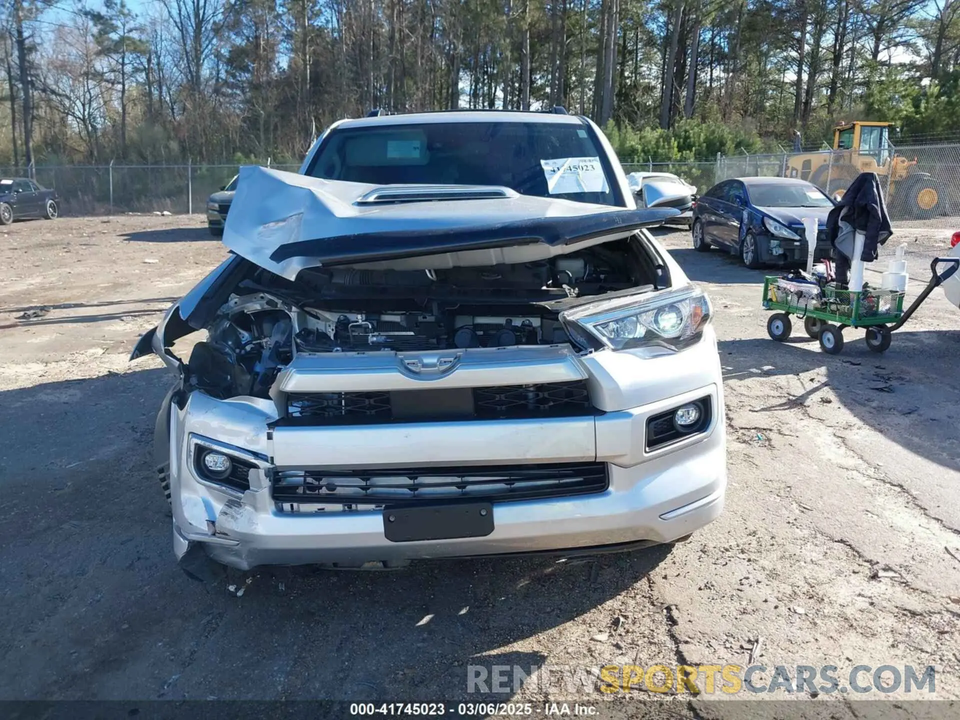 13 Photograph of a damaged car JTESU5JR9R6245148 TOYOTA 4RUNNER 2024
