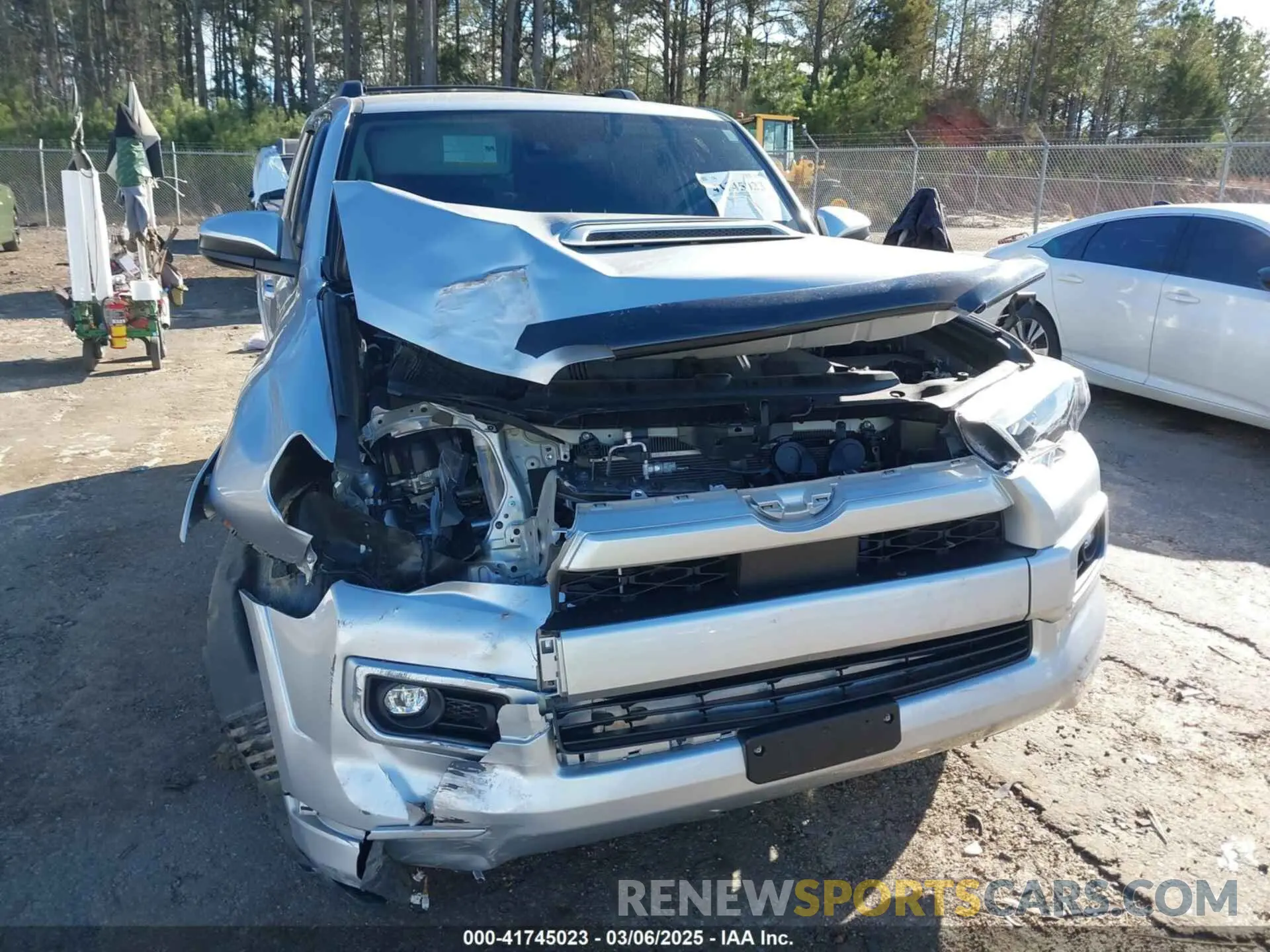 6 Photograph of a damaged car JTESU5JR9R6245148 TOYOTA 4RUNNER 2024