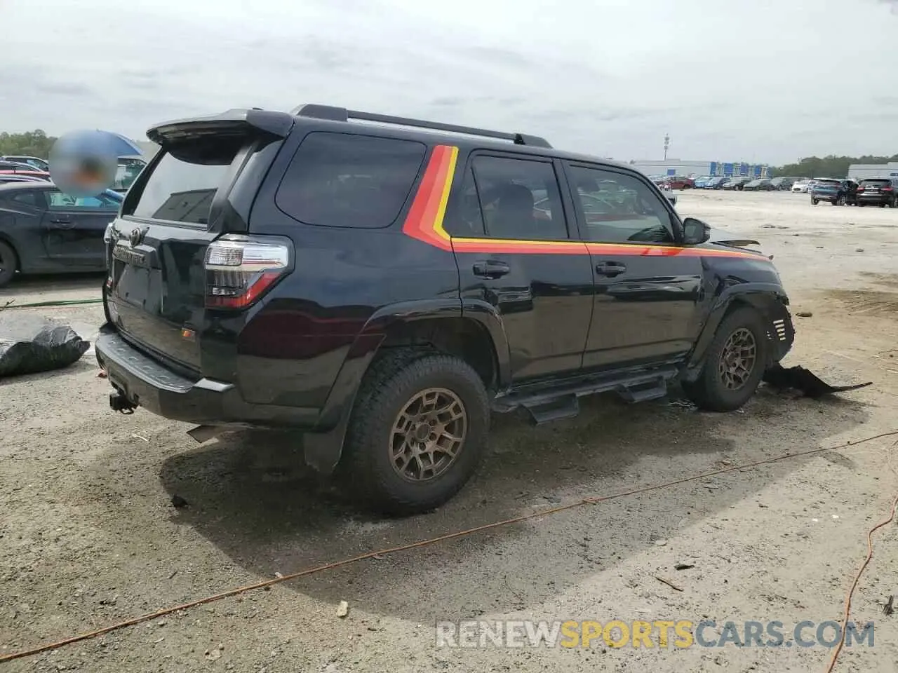 3 Фотография поврежденного автомобиля JTEUU5JR6P6100235 TOYOTA 4RUNNER 40 2023