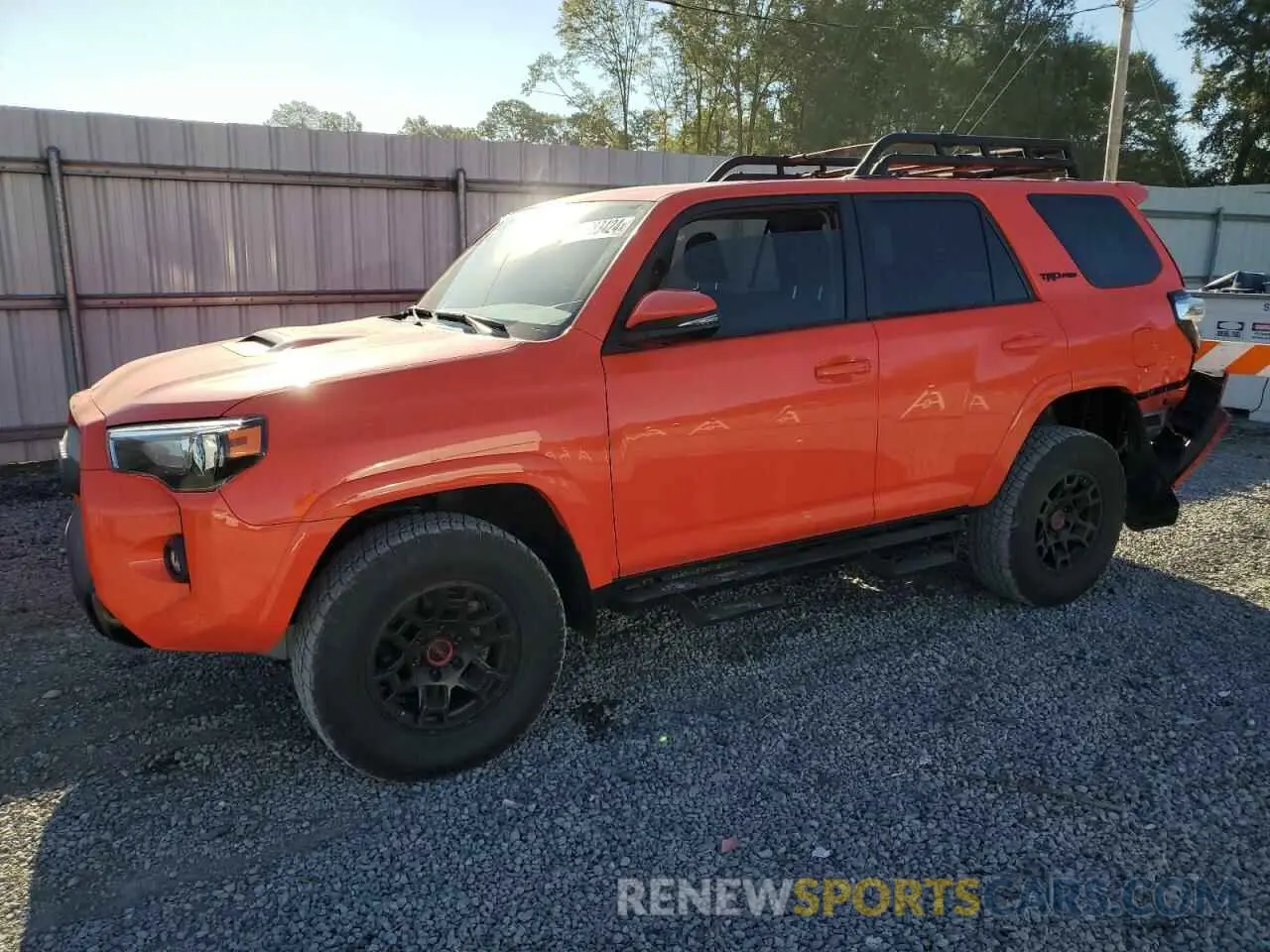 1 Фотография поврежденного автомобиля JTELU5JR3P6141532 TOYOTA 4RUNNER SE 2023