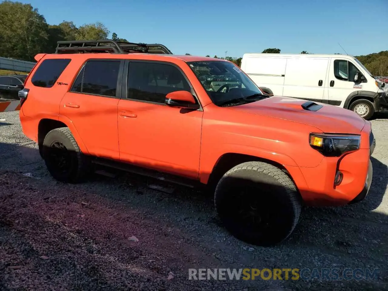 4 Фотография поврежденного автомобиля JTELU5JR3P6141532 TOYOTA 4RUNNER SE 2023
