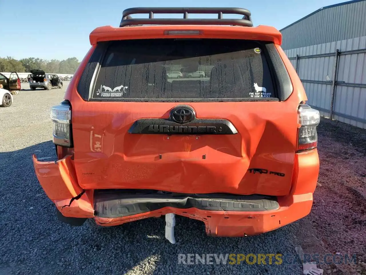 6 Фотография поврежденного автомобиля JTELU5JR3P6141532 TOYOTA 4RUNNER SE 2023