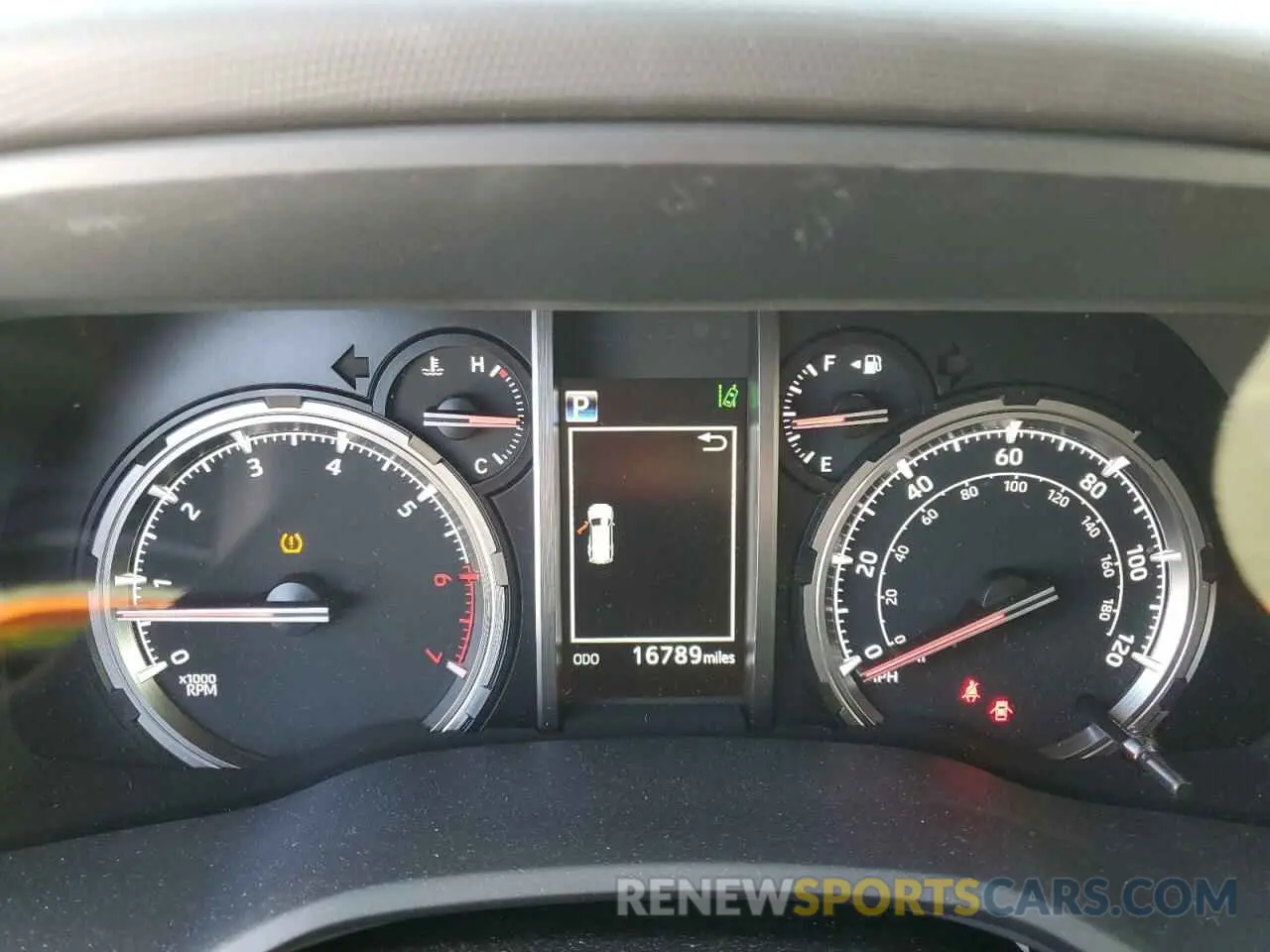 9 Фотография поврежденного автомобиля JTELU5JR3P6141532 TOYOTA 4RUNNER SE 2023