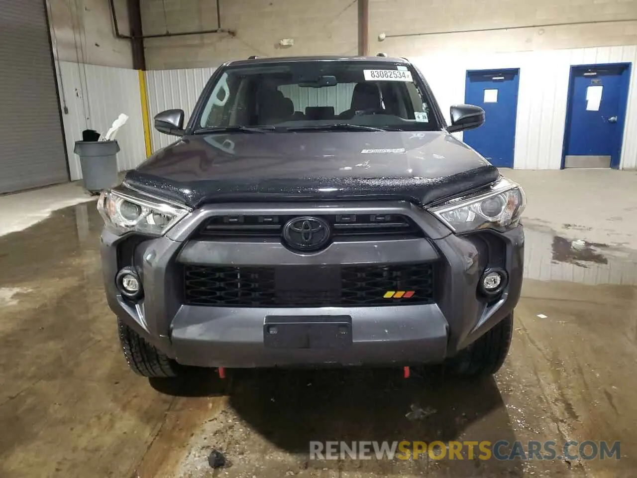 5 Фотография поврежденного автомобиля JTEMU5JR7P6124916 TOYOTA 4RUNNER SE 2023
