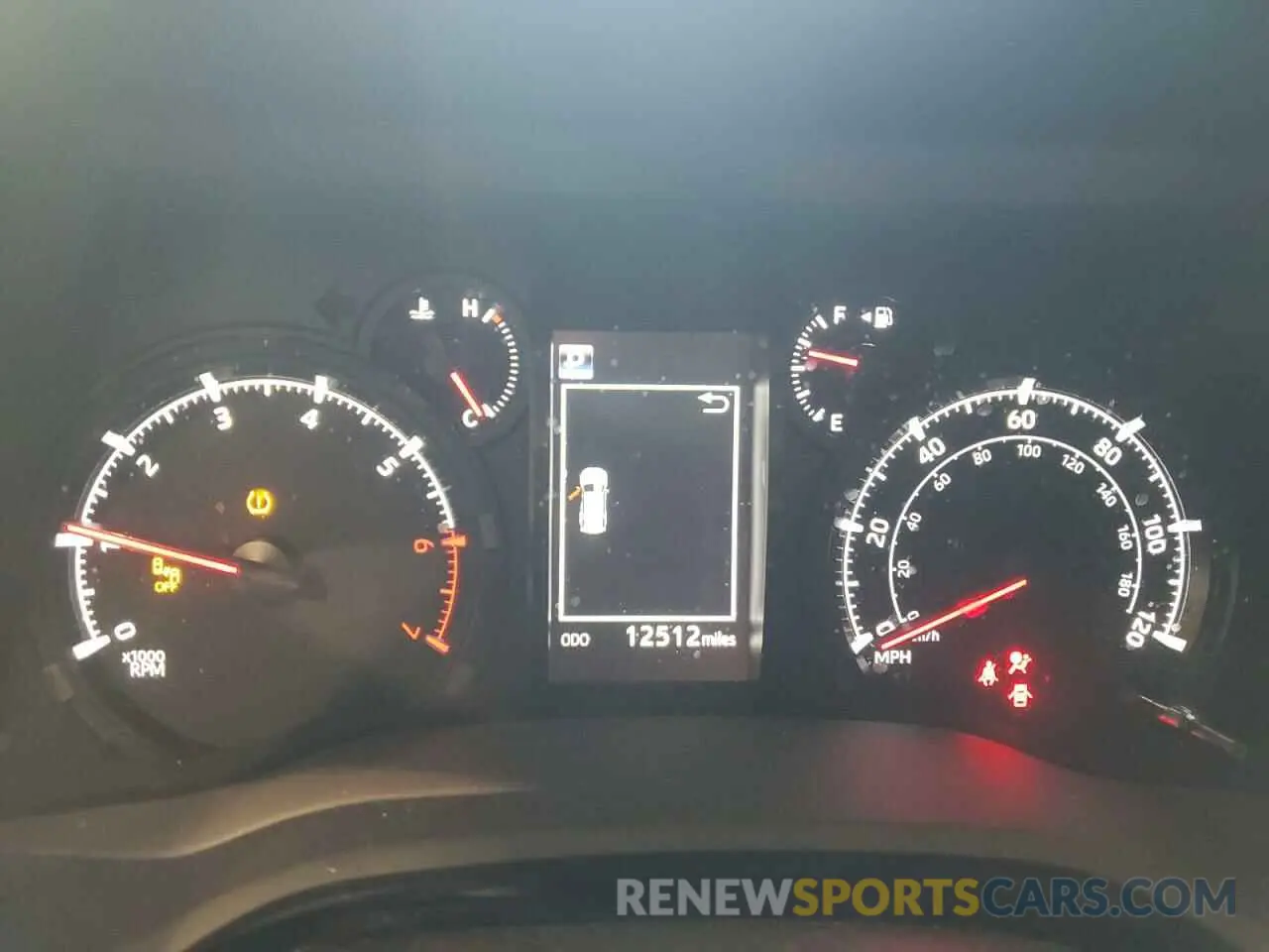 9 Фотография поврежденного автомобиля JTEMU5JR7P6124916 TOYOTA 4RUNNER SE 2023