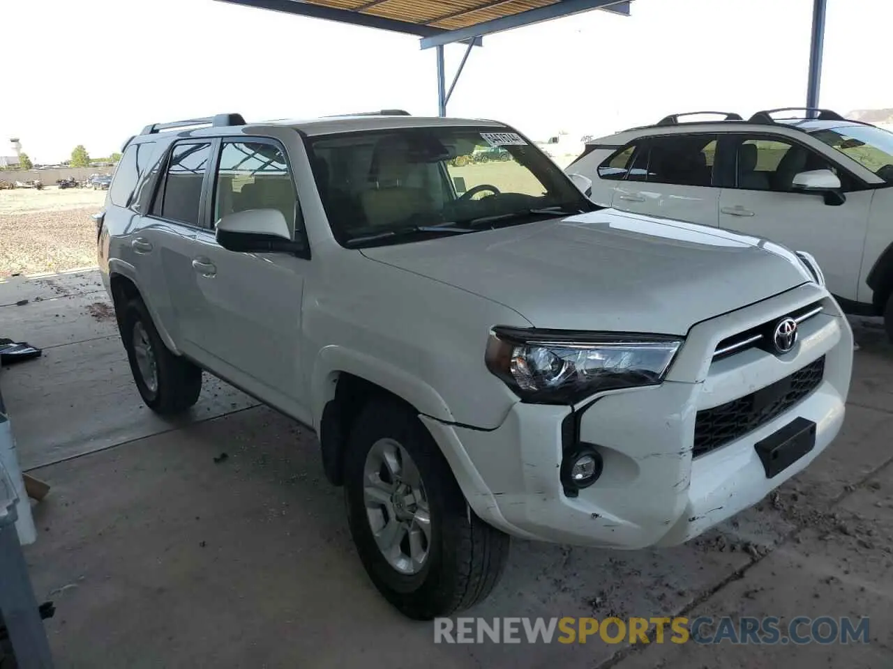 4 Фотография поврежденного автомобиля JTEMU5JR8P6204578 TOYOTA 4RUNNER SE 2023