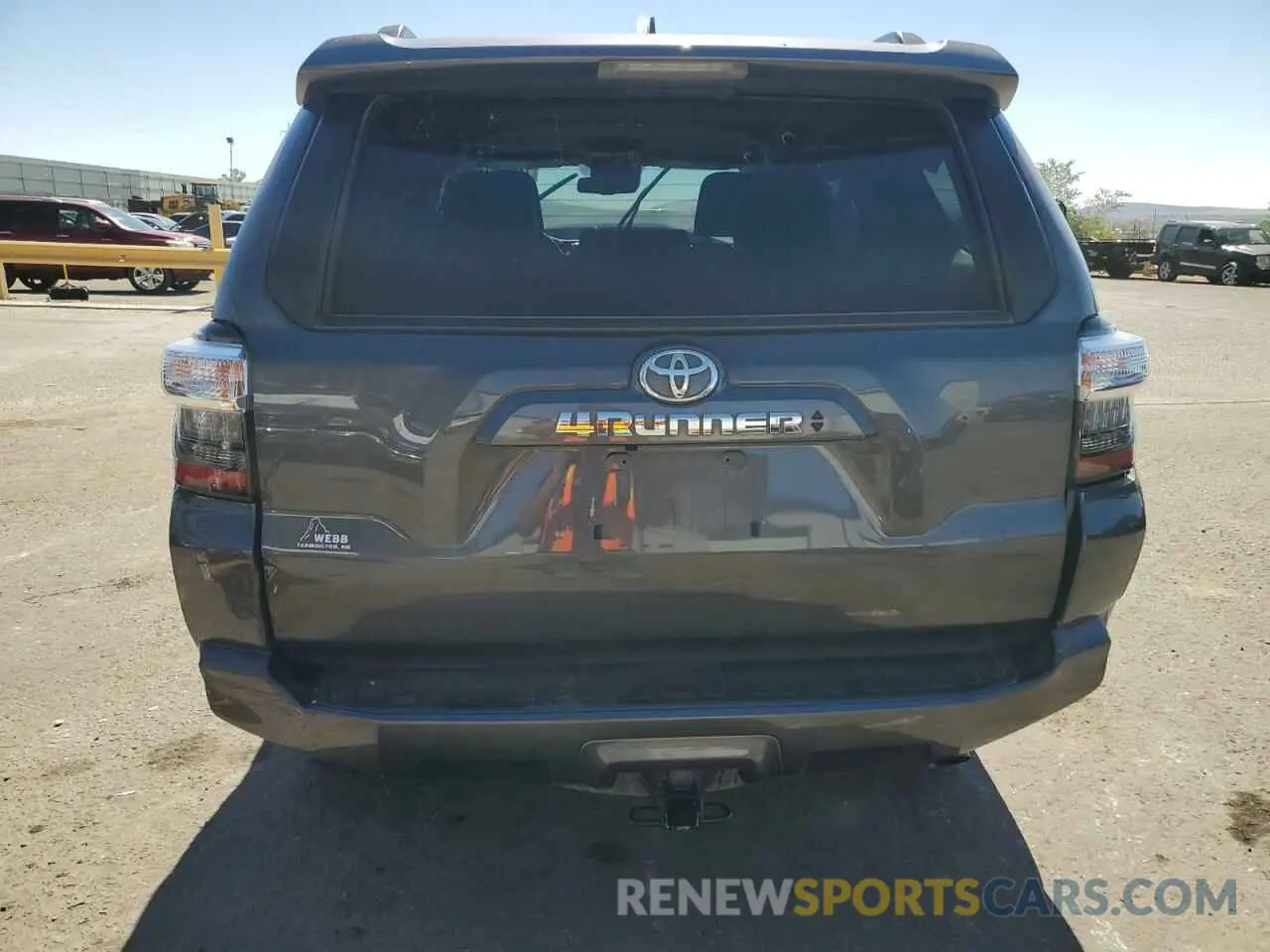 6 Photograph of a damaged car JTENU5JR1P6209755 TOYOTA 4RUNNER SE 2023