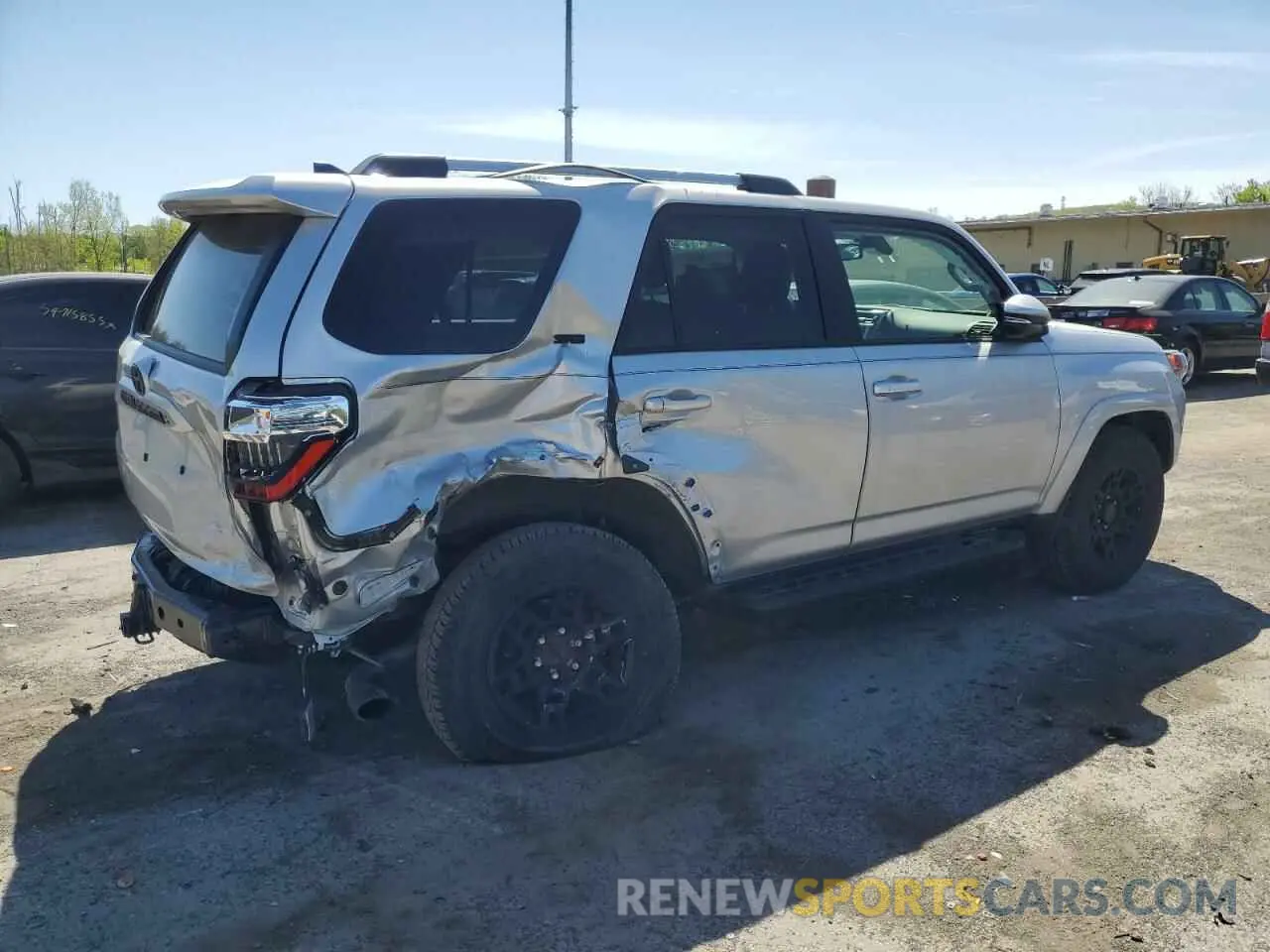 3 Фотография поврежденного автомобиля JTENU5JR2P6156600 TOYOTA 4RUNNER SE 2023
