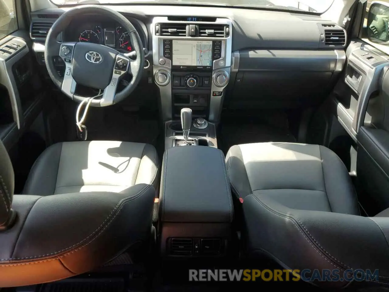 8 Фотография поврежденного автомобиля JTENU5JR2P6156600 TOYOTA 4RUNNER SE 2023