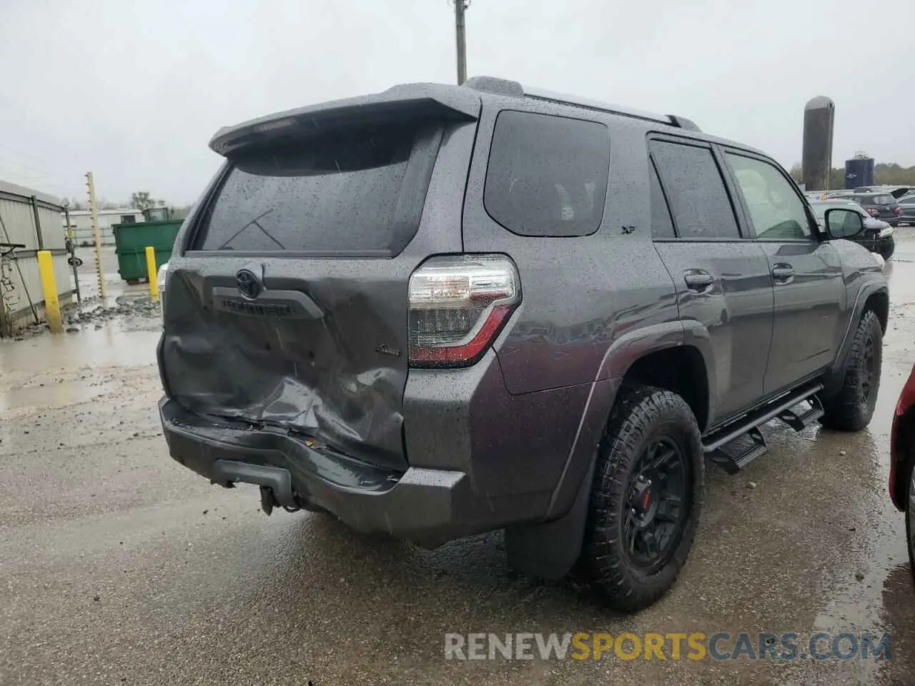 3 Фотография поврежденного автомобиля JTENU5JR5P6116270 TOYOTA 4RUNNER SE 2023