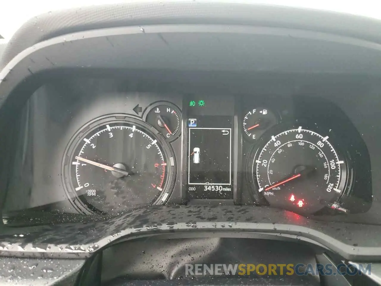 9 Фотография поврежденного автомобиля JTENU5JR5P6116270 TOYOTA 4RUNNER SE 2023