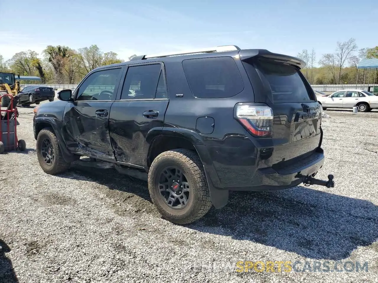 2 Photograph of a damaged car JTENU5JR6P6118562 TOYOTA 4RUNNER SE 2023