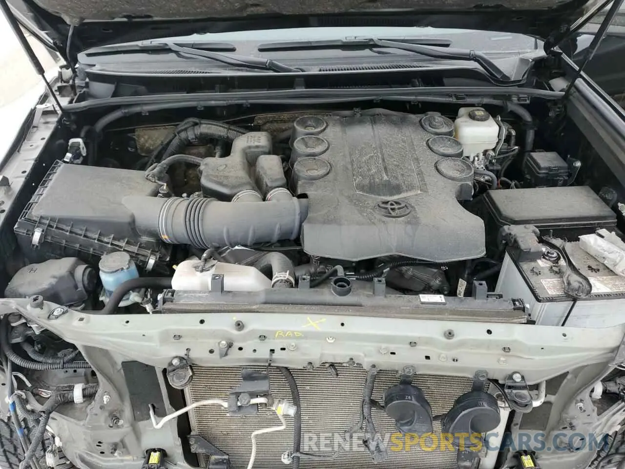 12 Фотография поврежденного автомобиля JTENU5JRXP6149863 TOYOTA 4RUNNER SE 2023