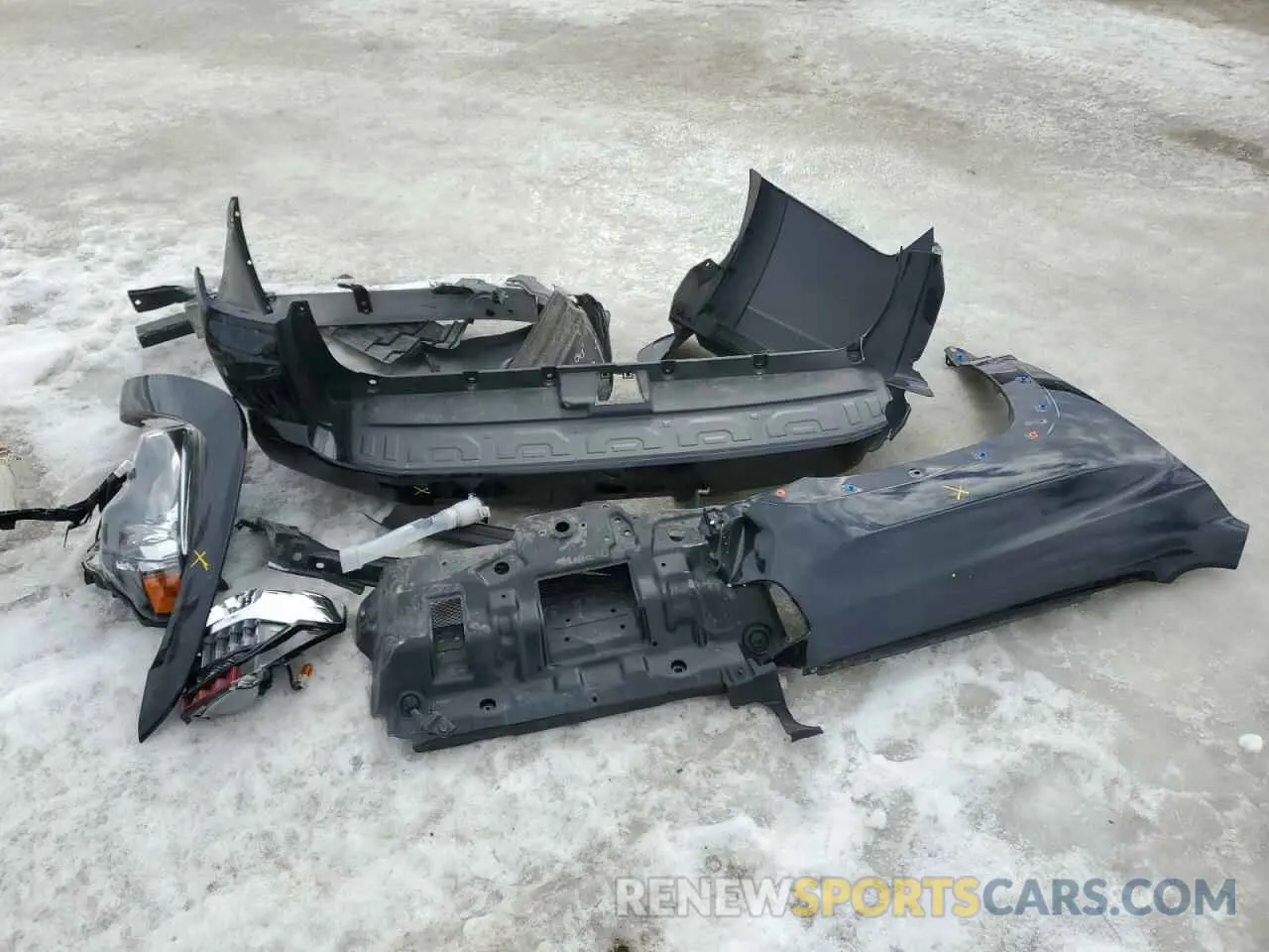 13 Фотография поврежденного автомобиля JTENU5JRXP6149863 TOYOTA 4RUNNER SE 2023