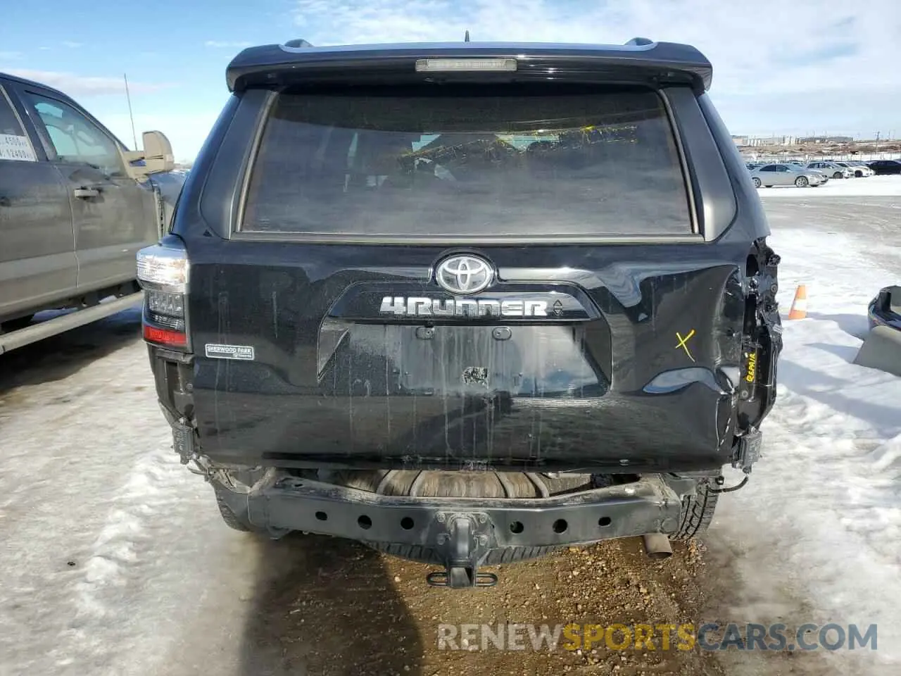 6 Фотография поврежденного автомобиля JTENU5JRXP6149863 TOYOTA 4RUNNER SE 2023
