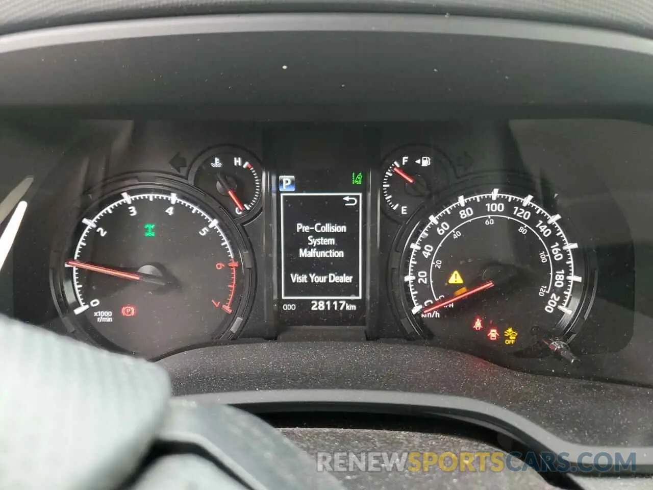 9 Фотография поврежденного автомобиля JTENU5JRXP6149863 TOYOTA 4RUNNER SE 2023