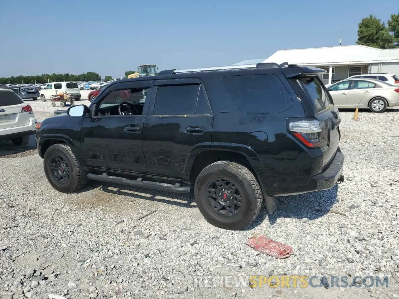 2 Фотография поврежденного автомобиля JTENU5JRXP6156084 TOYOTA 4RUNNER SE 2023