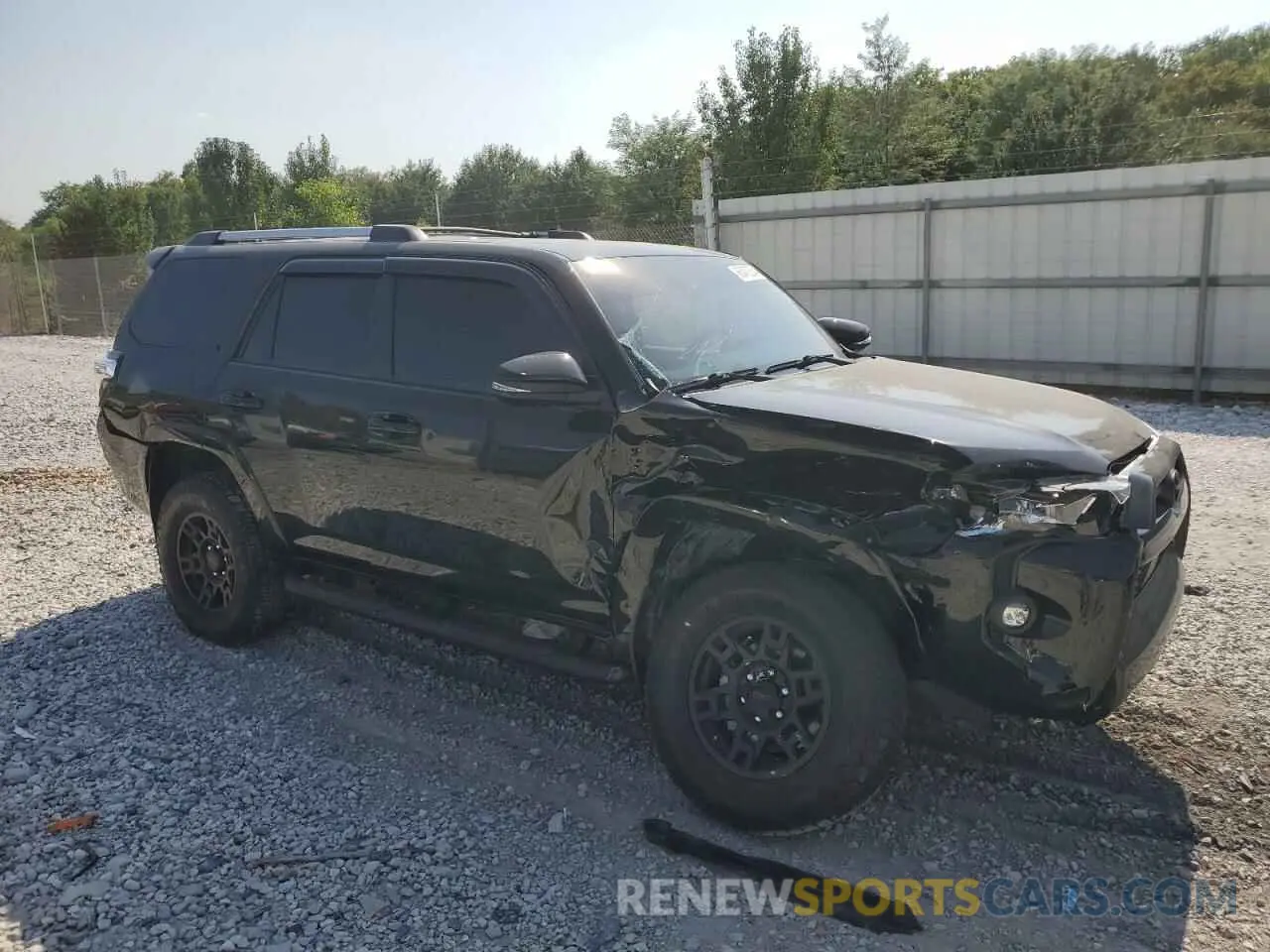4 Фотография поврежденного автомобиля JTENU5JRXP6156084 TOYOTA 4RUNNER SE 2023