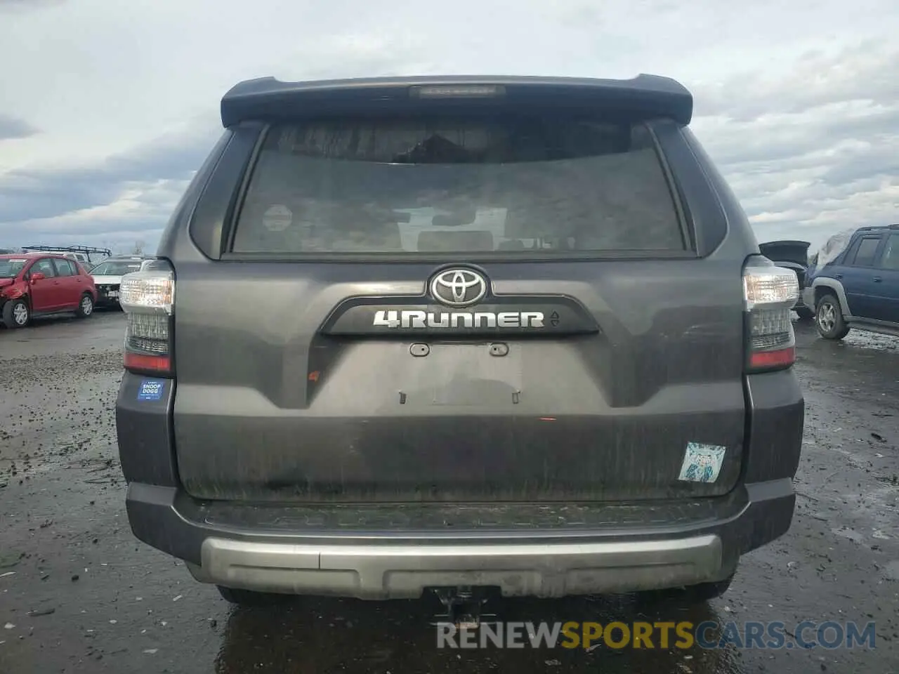 6 Фотография поврежденного автомобиля JTEPU5JR6P6129618 TOYOTA 4RUNNER SE 2023
