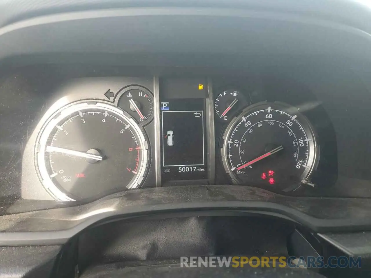 9 Фотография поврежденного автомобиля JTEPU5JR6P6129618 TOYOTA 4RUNNER SE 2023