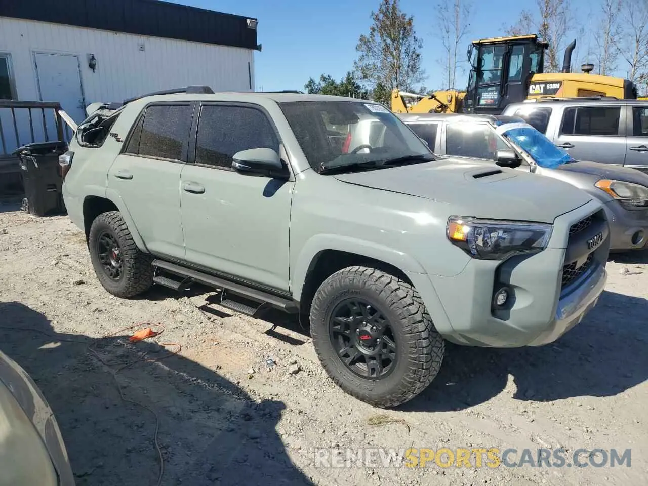 4 Фотография поврежденного автомобиля JTERU5JR1P6141040 TOYOTA 4RUNNER SE 2023