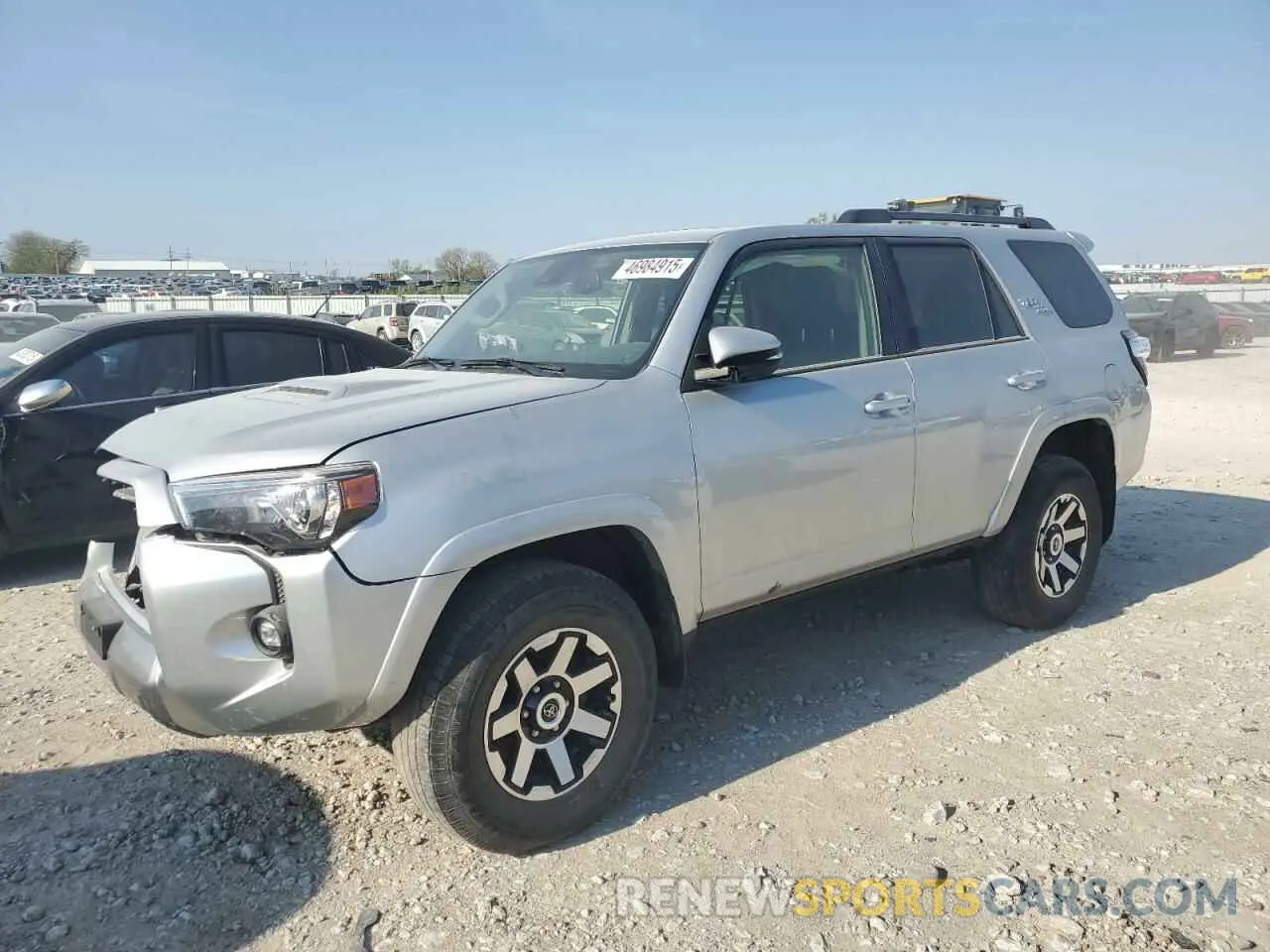 1 Photograph of a damaged car JTERU5JR3P6120898 TOYOTA 4RUNNER SE 2023