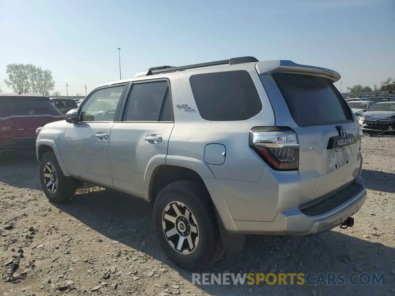 2 Photograph of a damaged car JTERU5JR3P6120898 TOYOTA 4RUNNER SE 2023