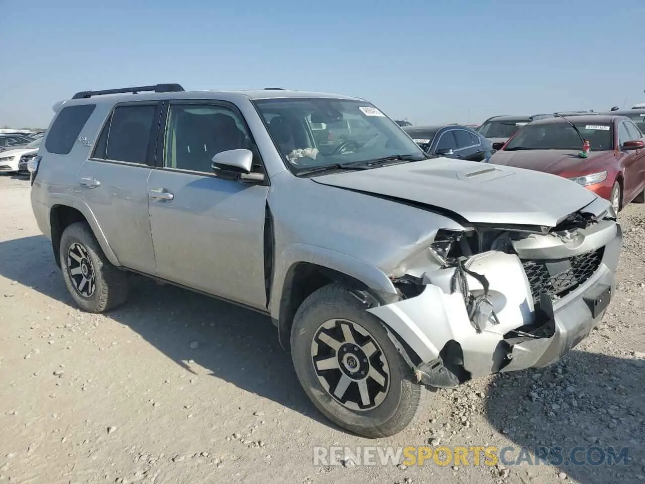 4 Photograph of a damaged car JTERU5JR3P6120898 TOYOTA 4RUNNER SE 2023