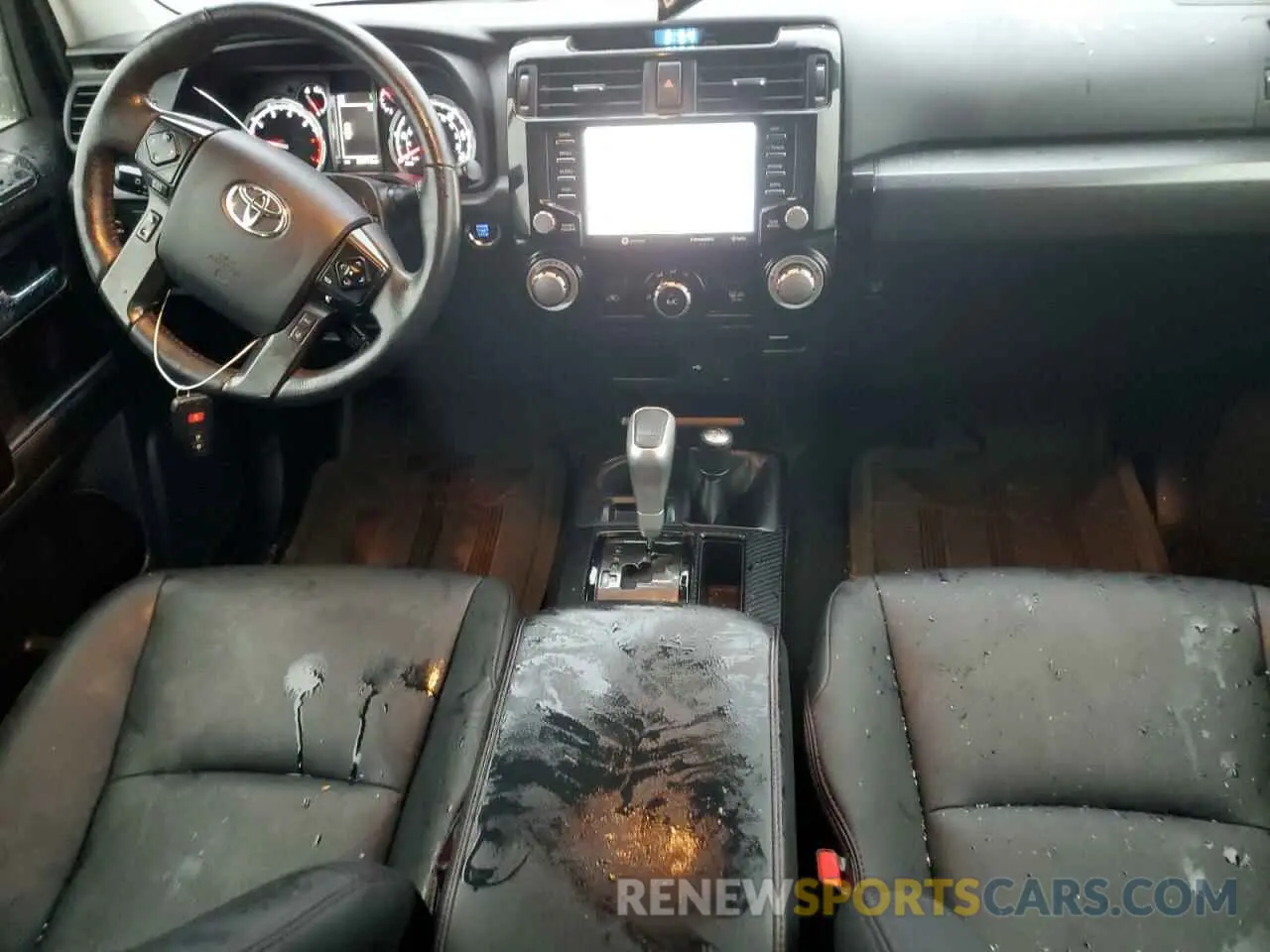 8 Фотография поврежденного автомобиля JTERU5JR4P6212022 TOYOTA 4RUNNER SE 2023