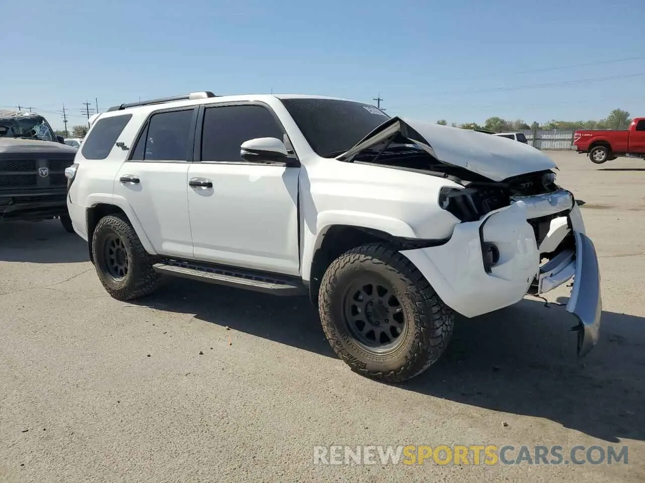 4 Photograph of a damaged car JTERU5JR6P6089162 TOYOTA 4RUNNER SE 2023