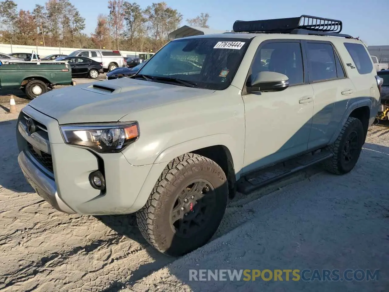 1 Photograph of a damaged car JTERU5JR7P6105966 TOYOTA 4RUNNER SE 2023